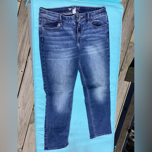 White House Black Market Slim Crop Jeans - Picture 2 of 14